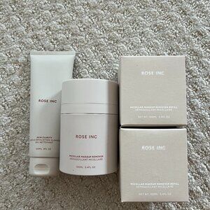 Rose inc cleanser and makeup remover